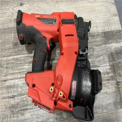 AS-IS Milwaukee FUEL 18-Volt Lithium-Ion Brushless Cordless Coil Roofing Nailer (Tool Only)