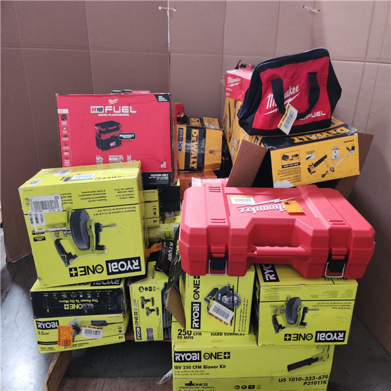 CALIFORNIA AS-IS TOOL PALLET
