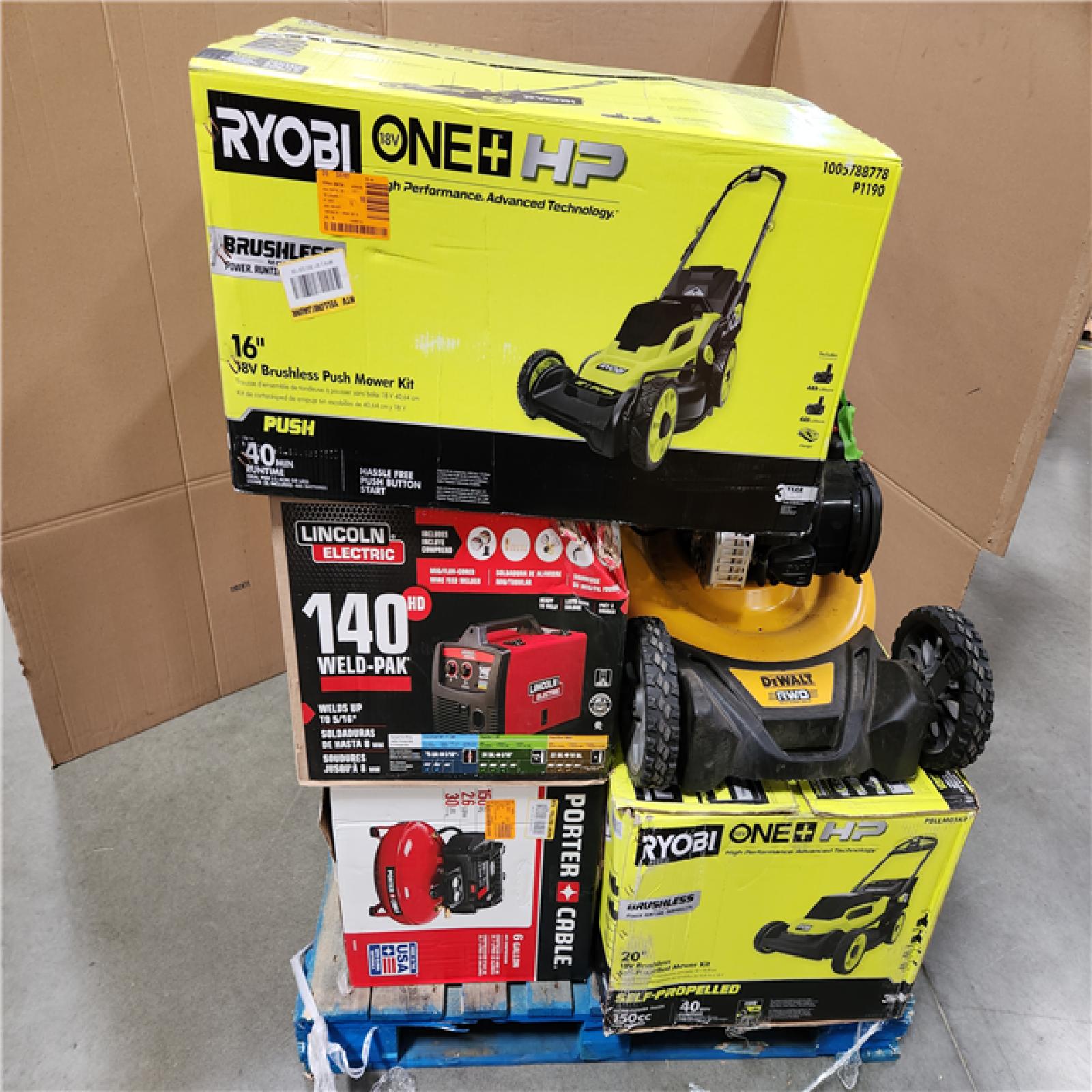 CALIFORNIA AS-IS OUTDOOR POWER EQUIPMENT