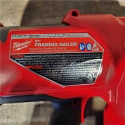 HOUSTON LOCATION - AS-IS Milwaukee 2744-20 M18 FUEL 3-1/2 in. 18V 21-Degree Lithium-Ion Brushless Cordless Framing Nailer (Tool-Only)