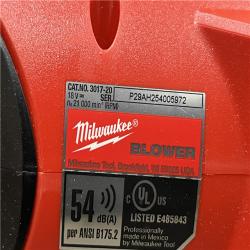 AS-IS Milwaukee FUEL 120 MPH 500 CFM 18V Lithium-Ion Brushless Cordless Handheld Blower (Tool-Only)