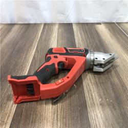 AS-IS Milwaukee M18 18-Volt Lithium-Ion Cordless 18-Gauge Double Cut Metal Shear (Tool-Only)