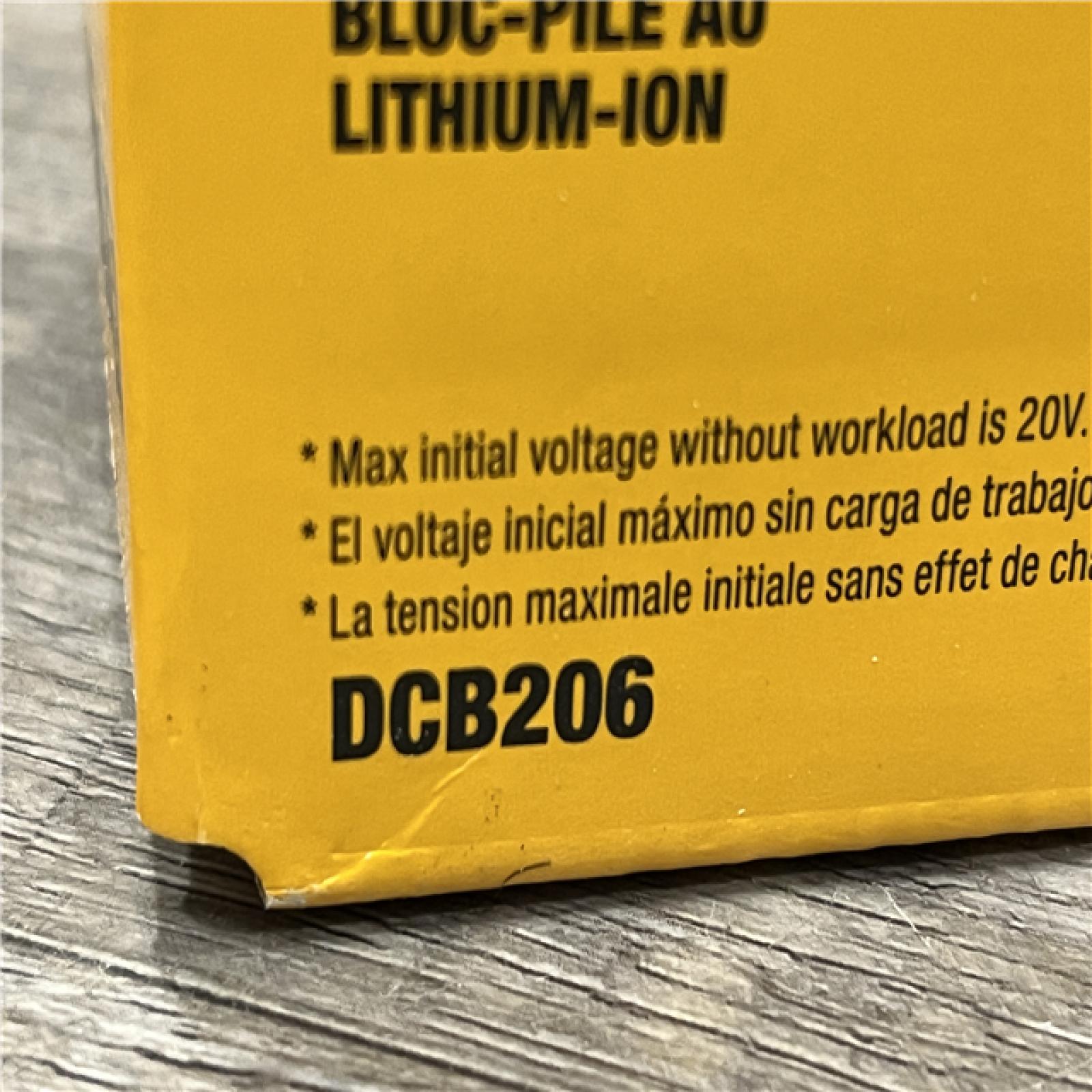 NEW - DEWALT 20V MAX Lithium-Ion 6.0Ah Battery