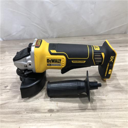 AS-IS DEWALT 20V MAX XR Cordless 4.5 in. Paddle Switch Small Angle Grinder (Tool Only)