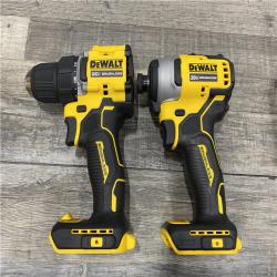 AS-IS DEWALT ATOMIC 20-Volt MAX Lithium-Ion Cordless Combo Kit