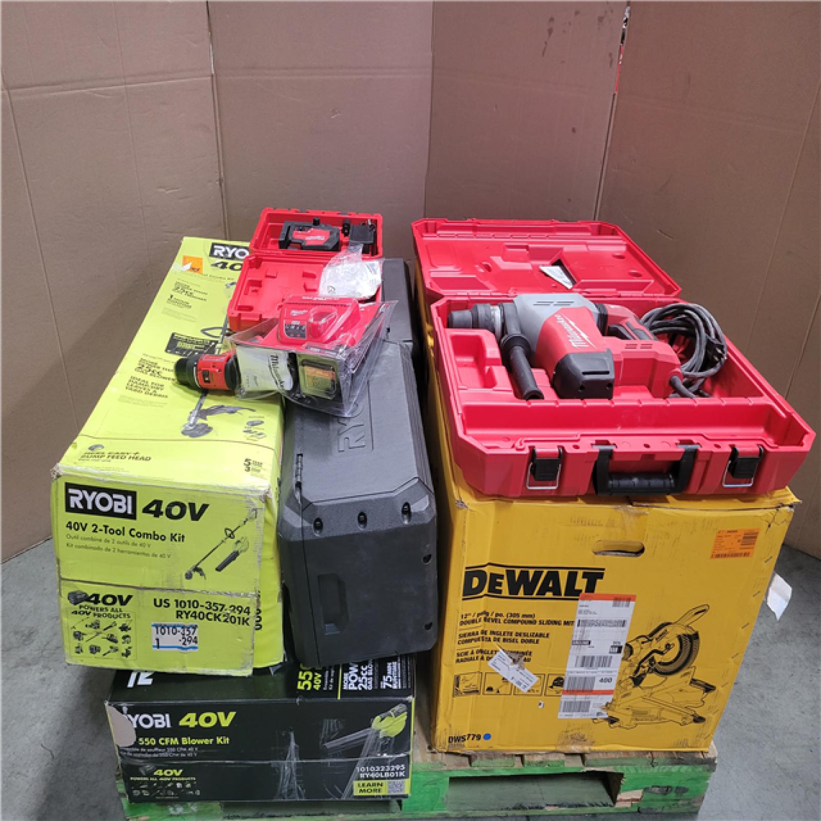 CALIFORNIA AS-IS TOOL PALLET