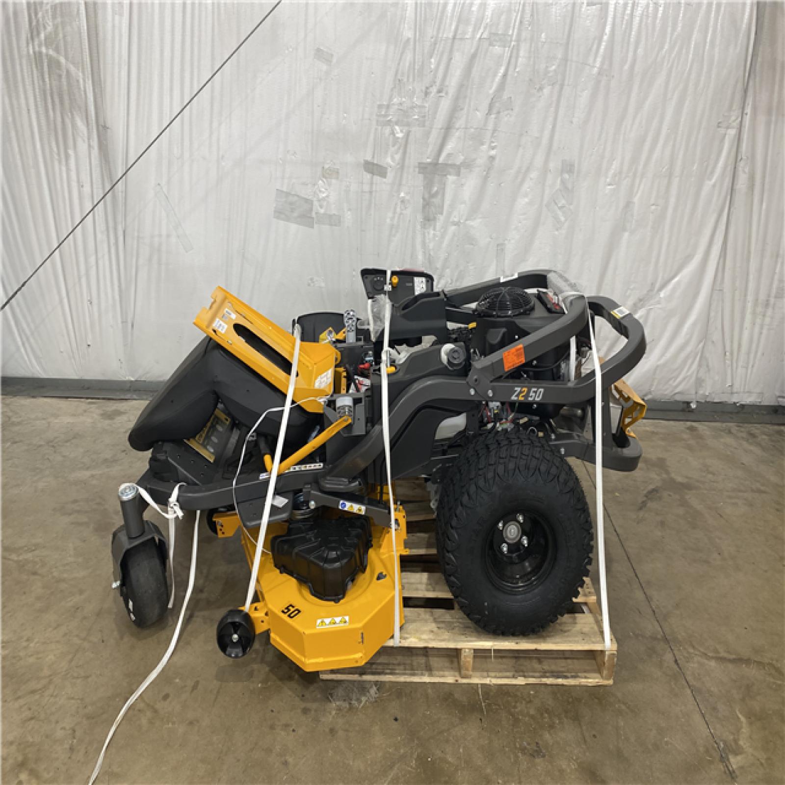 Houston Location AS IS - Cub Cadet Z250 50in Riding Lawn Mower