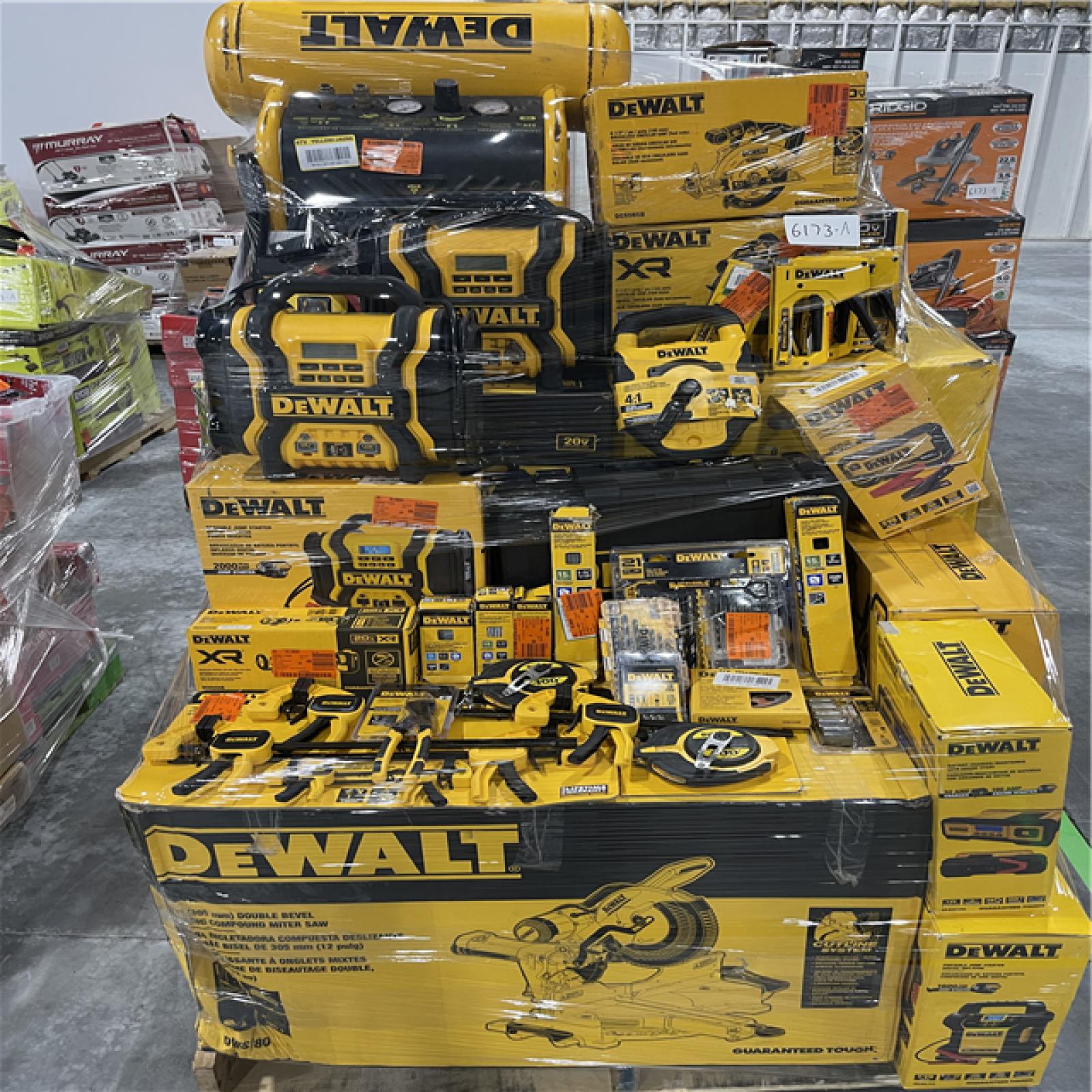 Atlanta Location As-Is Power Tools Partial Truckload (14 Pallets) 6175-A