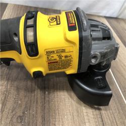 AS-IS DEWALT FLEXVOLT 60V MAX Cordless Brushless 4.5 in. to 6 in. Small Angle Grinder with Kickback Brake (Tool Only)