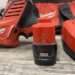 AS-IS Milwaukee 12V Lithium-Ion HACKZALL Cordless Reciprocating Saw Kit