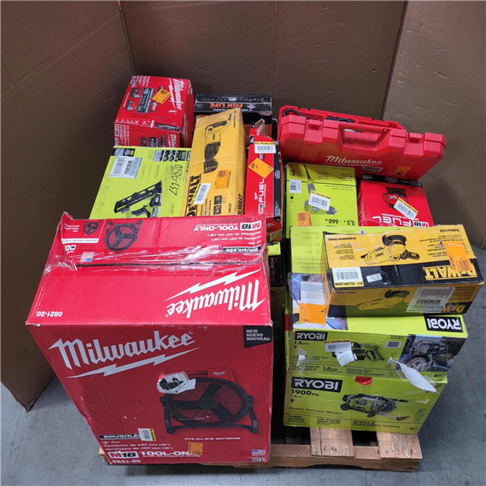 CALIFORNIA AS-IS TOOL PALLET