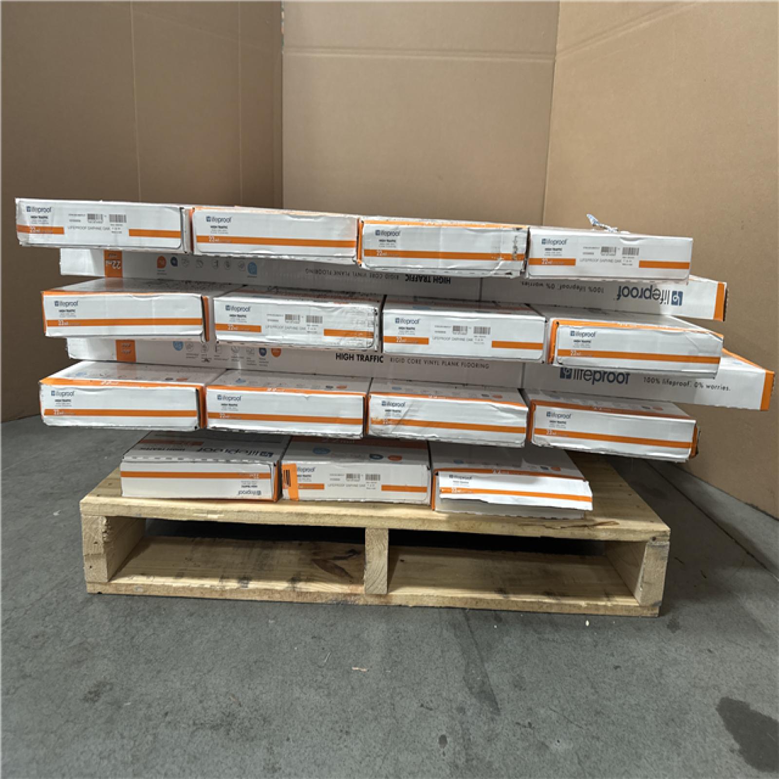 CALIFORNIA AS IS LIFEPROOF VINYL PLANK FLOORING