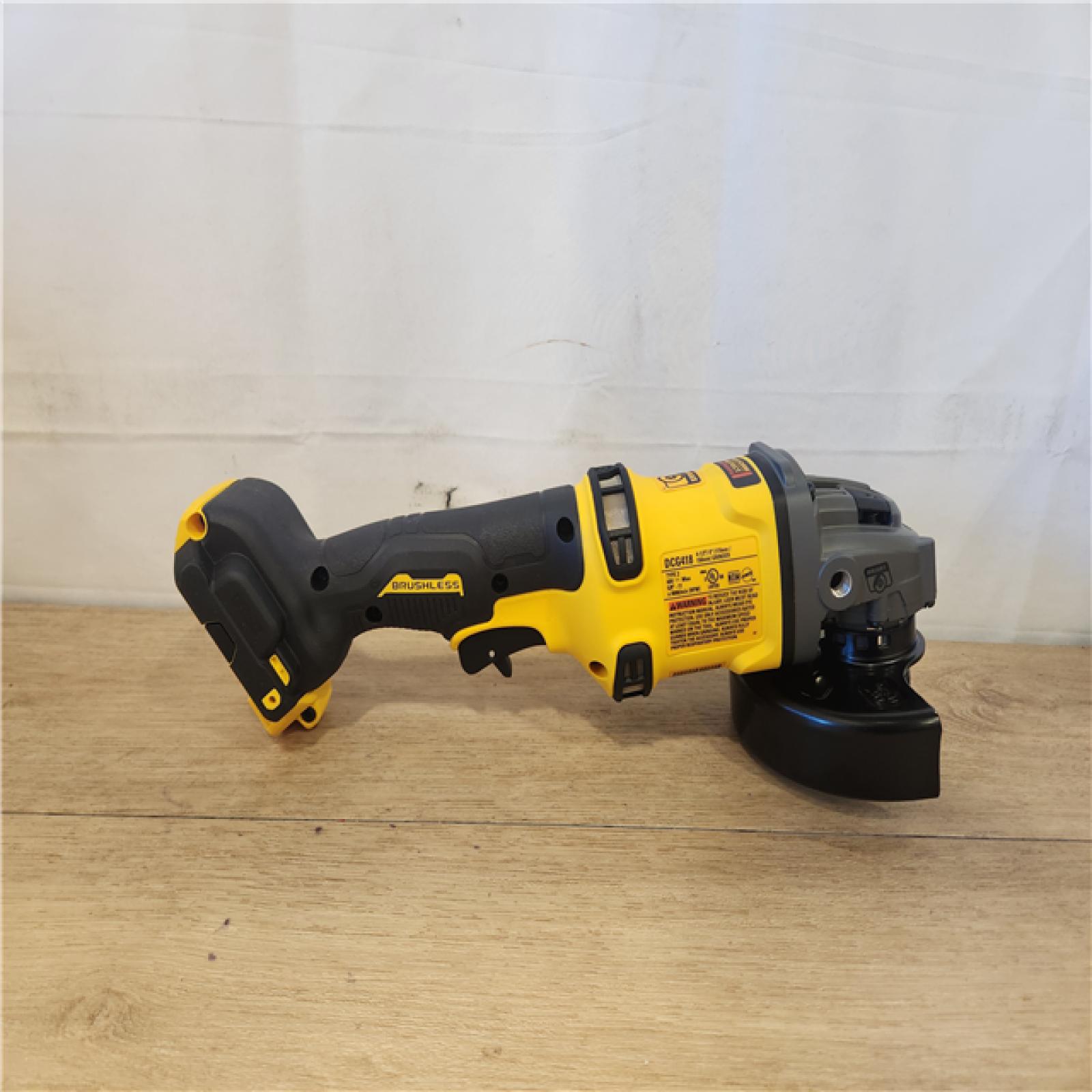 AS-IS- DeWalt FLEXVOLT 60V MAX Cordless Grinder  4.5 - 6   9000 RPM  1 EA (115-DCG418B) (ONLY TOOL)