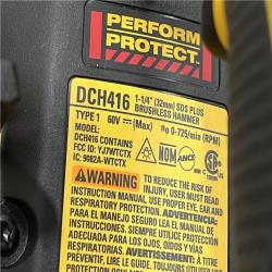 AS-IS DEWALT FLEXVOLT 60V MAX Cordless 1-1/4 in. SDS Plus Rotary Hammer (Tool Only)