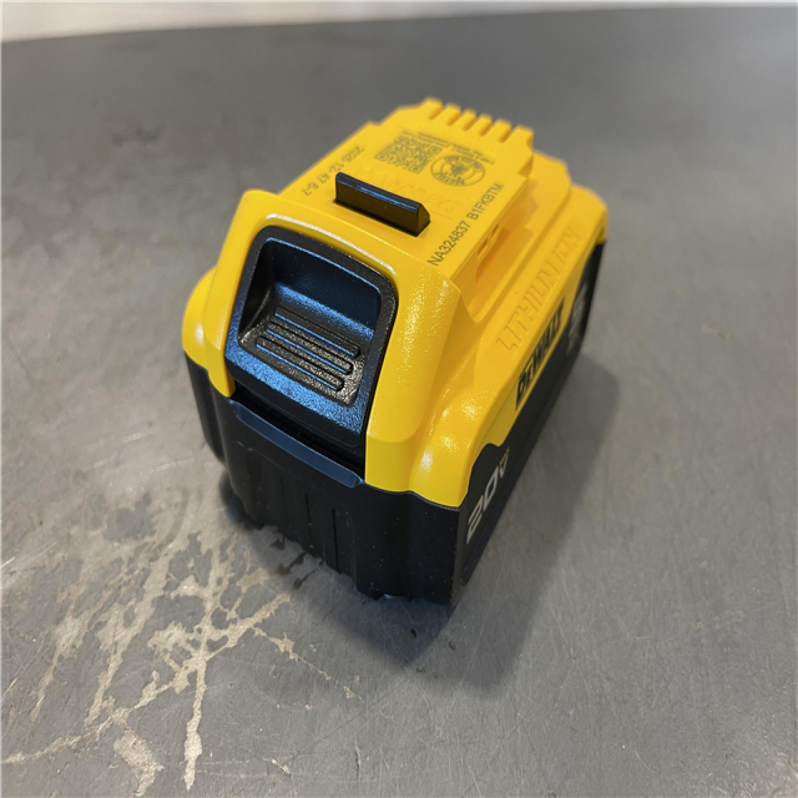 AS-IS - DEWALT 20-Volt Maximum XR 5.0 Ah Battery Pack and Charger