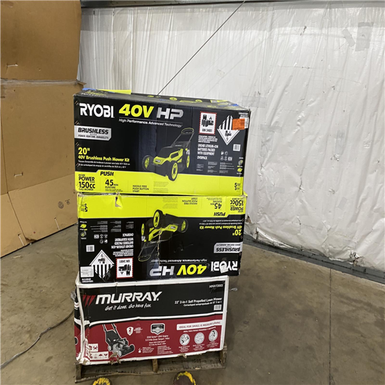 Houston Location - AS-IS Outdoor Power Equipment
