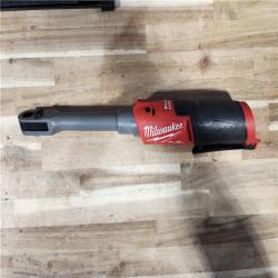 HOUSTON LOCATION - AS-IS Milwaukee FUEL INSIDER 12V Lithium-Ion Brushless Cordless 1/4 in. - 3/8 in. Extended Reach Box Ratchet (Tool-Only)