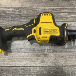 AS-IS DEWALT Atomic 20-Volt Maximum Cordless Brushless Compact Reciprocating Saw Kit