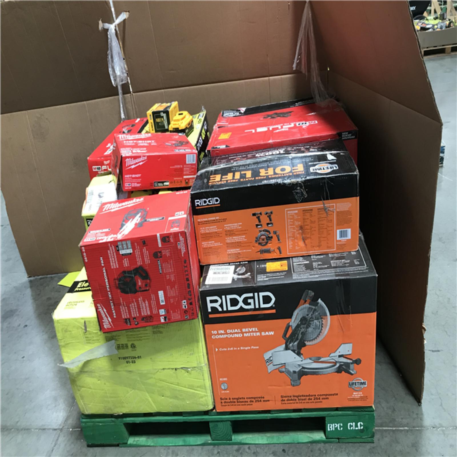 CALIFORNIA AS-IS TOOL PALLET