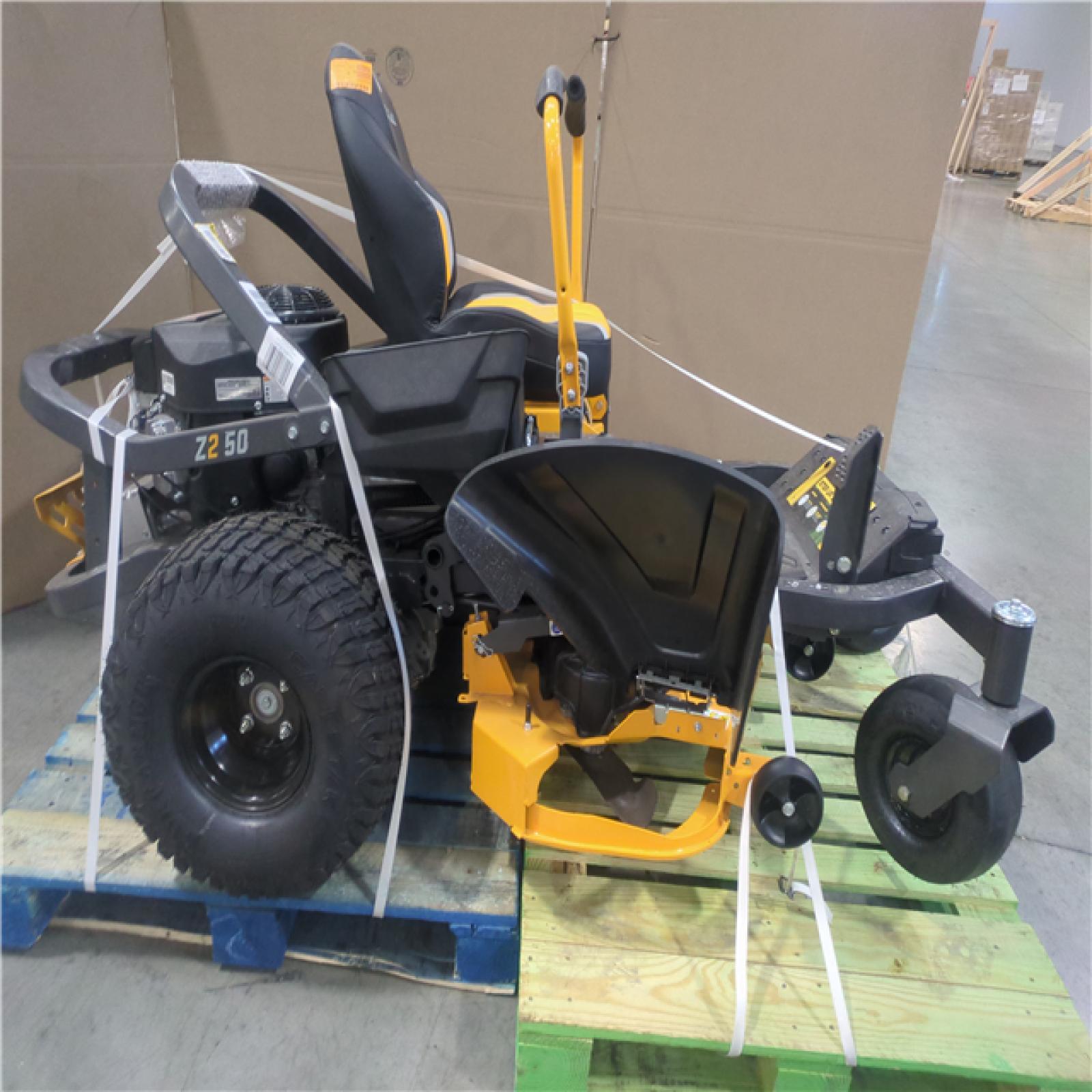 CALIFORNIA AS-IS CUB CADET SITDOWN LAWNMOWER