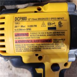 HOUSTON LOCATION - AS - IS DEWALT 20V MAX Lithium-Ion Cordless 1/2 in. Impact Wrench Kit