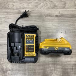 AS-IS DEWALT 20V MAX XR Lithium-Ion Cordless Brushless 1/2 in. Impact Wrench Kit