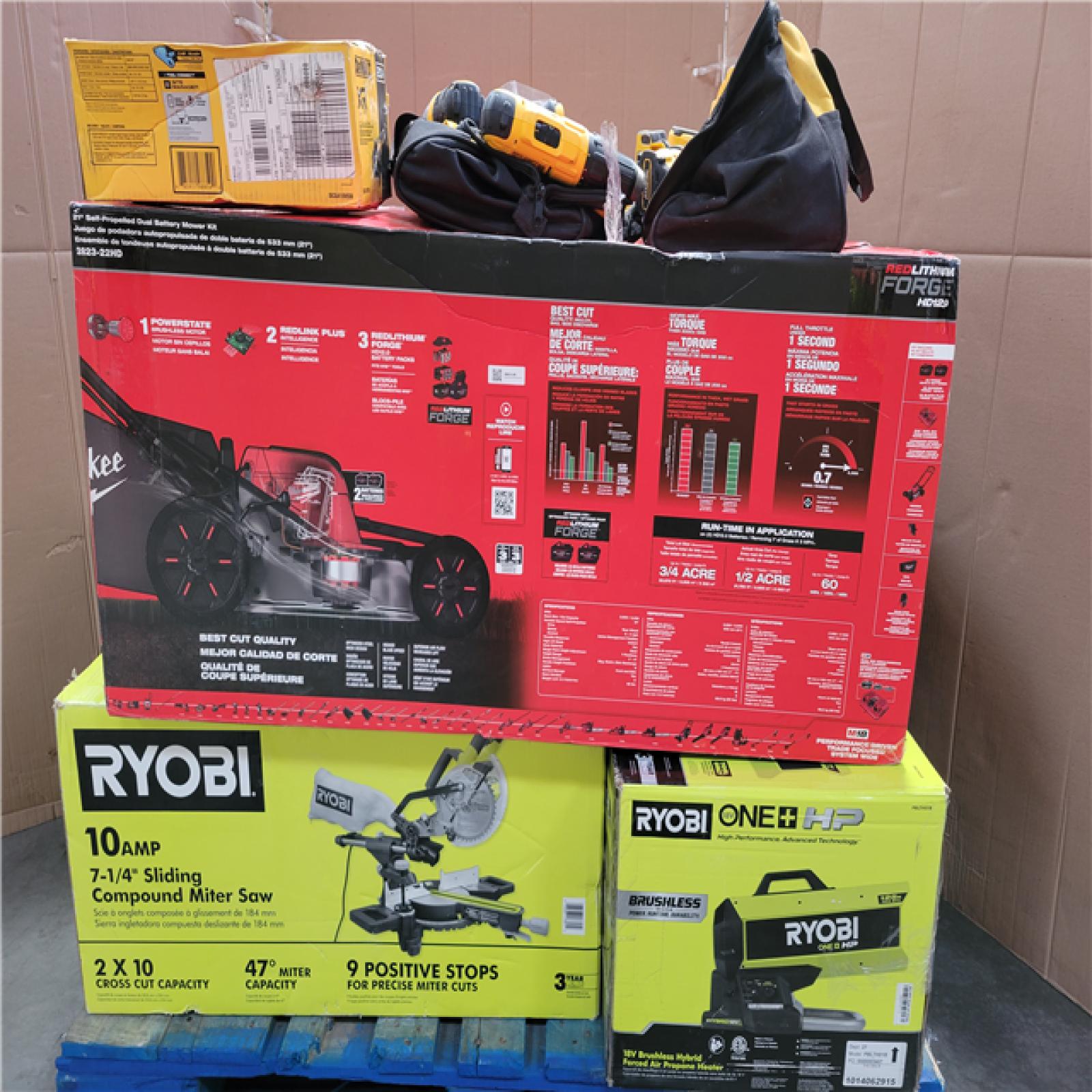 CALIFORNIA AS-IS TOOL PALLET