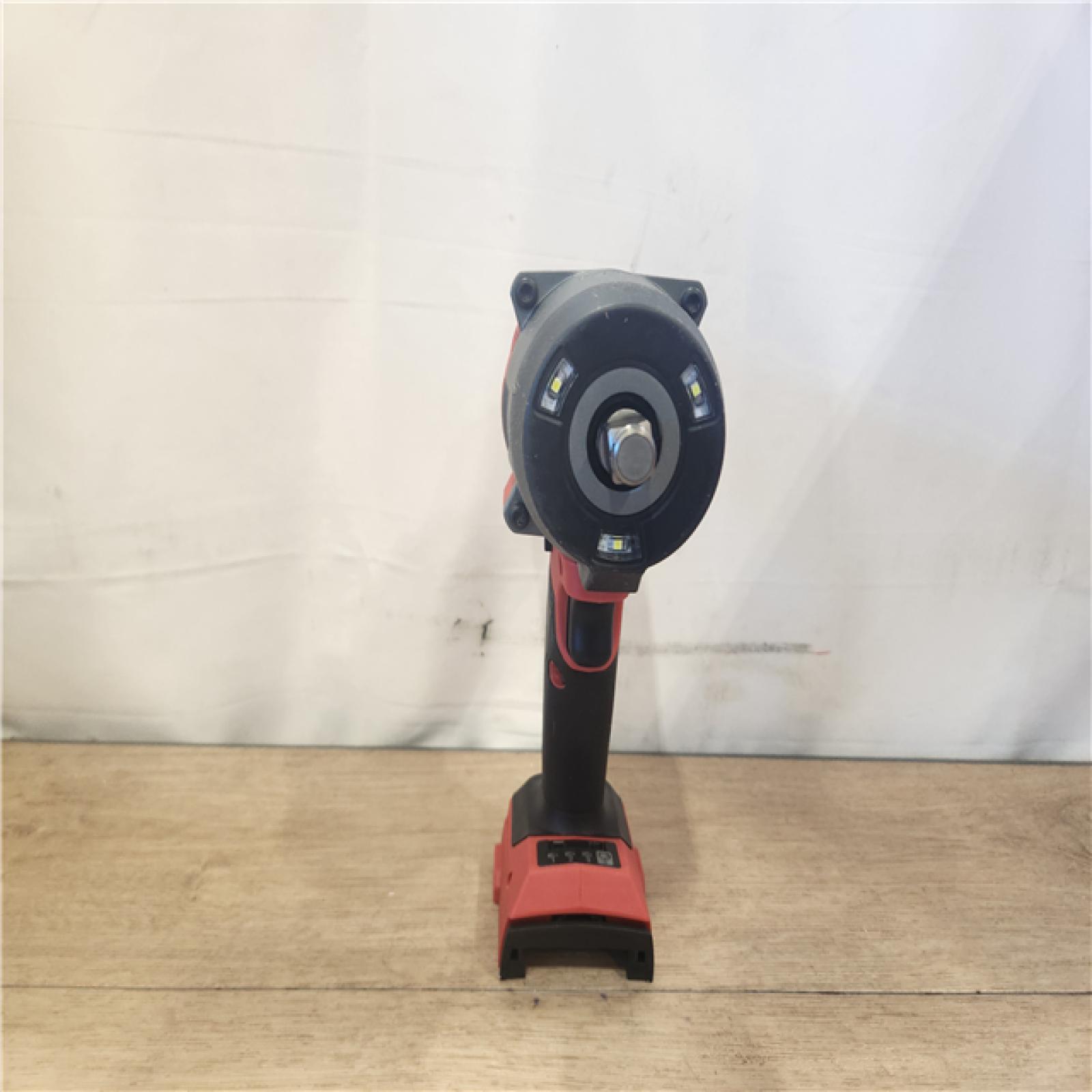 AS-IS- Milwaukee FUEL 18V Lithium-Ion Brushless Cordless 1/2 in. Impact Wrench with Friction Ring (Tool-Only)