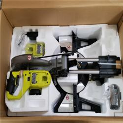 California NEW Ryobi One+ 18V Brushless 10 Sliding Compound Miter Saw Kit