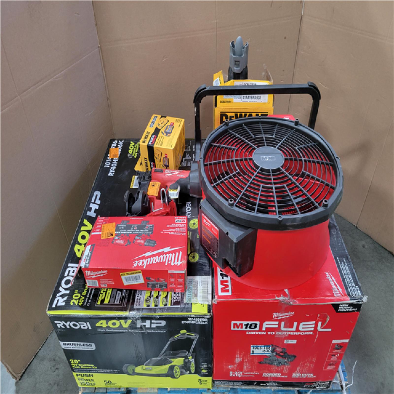 CALIFORNIA AS-IS TOOL PALLET