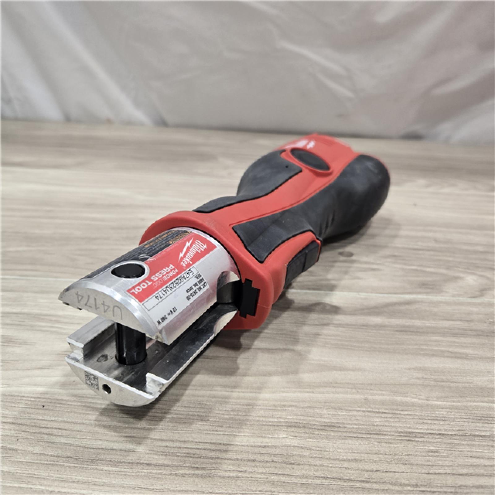 AS-IS MILWAUKEE 12V Force Logic Cordless Press Tool Kit
