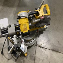 As-Is- DEWALT 12-in Dual Bevel Sliding Compound Miter Saw