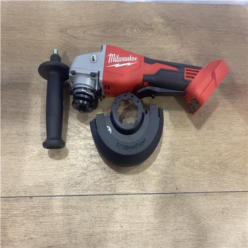 AS-IS Milwaukee 18V Lithium-Ion Brushless Cordless 4-1/2 in./5 in. Grinder w/Paddle Switch (Tool-Only)