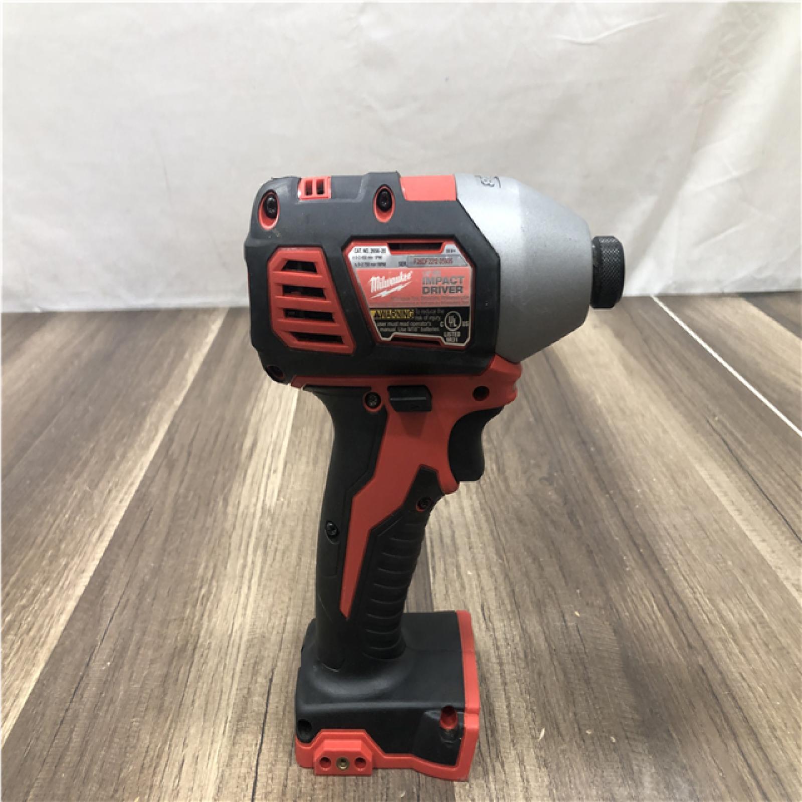 AS-IS Milwaukee 18V Lithium-Ion Cordless 1/4 in. Hex Impact Driver (Tool-Only)