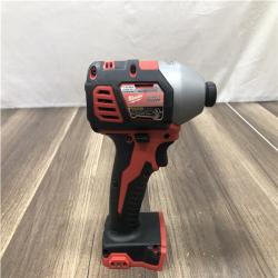 AS-IS Milwaukee 18V Lithium-Ion Cordless 1/4 in. Hex Impact Driver (Tool-Only)