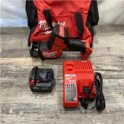 AS-IS Milwaukee  FUEL 18V Lithium-Ion Brushless Cordless HACKZALL Reciprocating Saw Kit