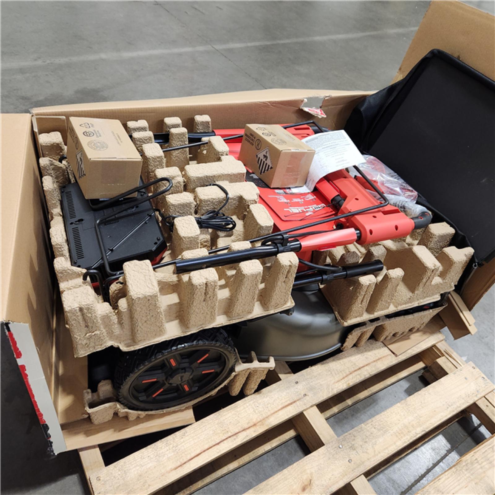 As-Is- M18 FUEL Brushless Cordless 21 in. Walk Behind Dual Battery Self-Propelled Mower W/(2) 12.0Ah Battery and Rapid Charger