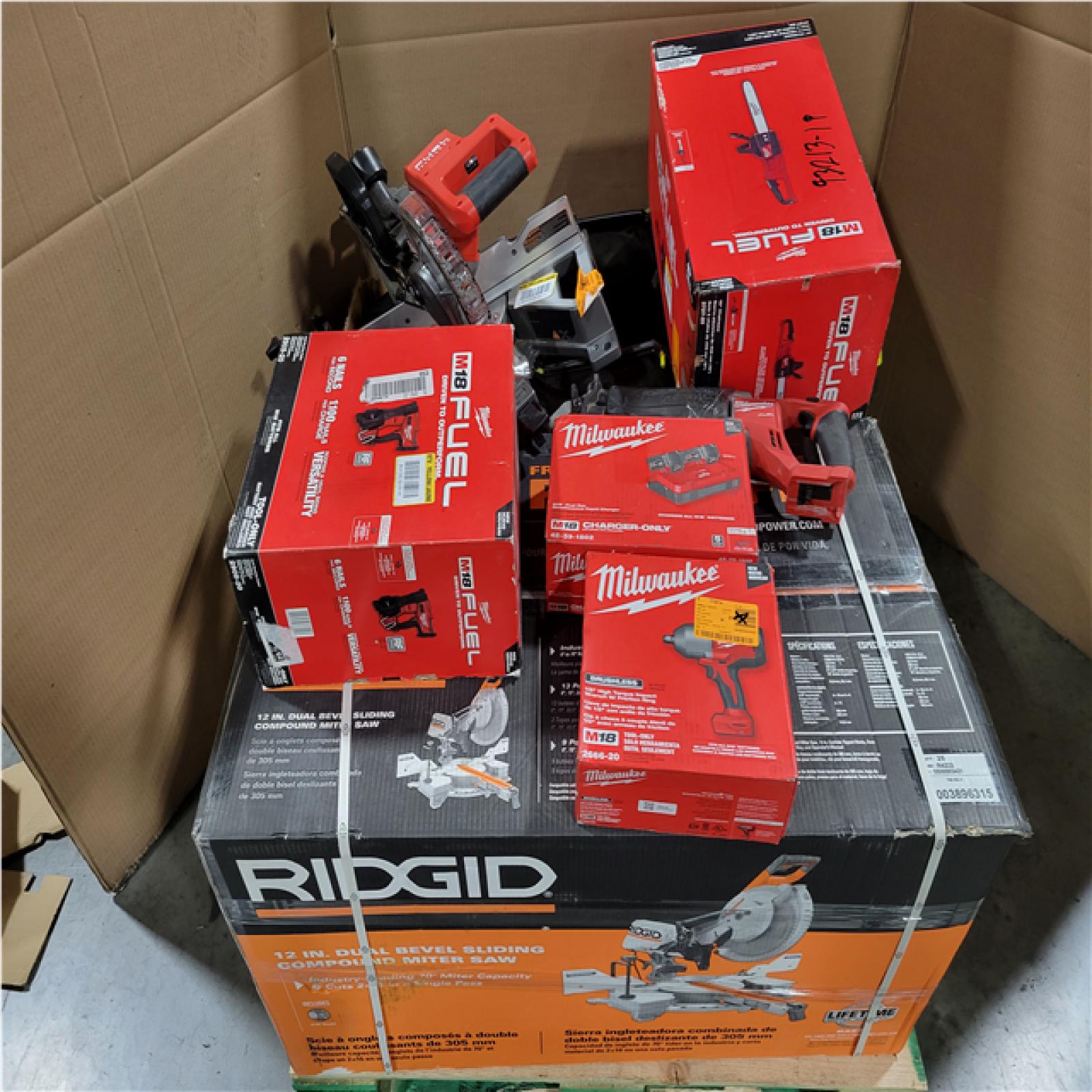 CALIFORNIA AS-IS TOOL PALLET