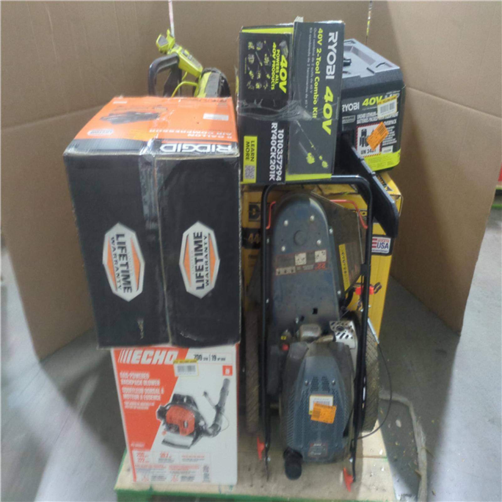 California AS-IS OUTDOOR POWER EQUIPMENT