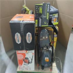 California AS-IS OUTDOOR POWER EQUIPMENT