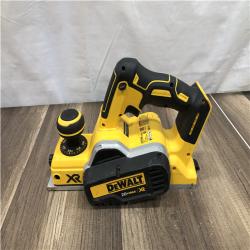AS-IS DEWALT 20V MAX XR Cordless Brushless 3-1/4 in. Planer (Tool Only)