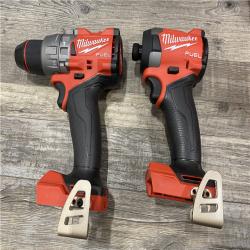 LIKE NEW - Milwaukee FUEL 18V Lithium-Ion Brushless Cordless Hammer Drill and Impact Driver Combo Kit