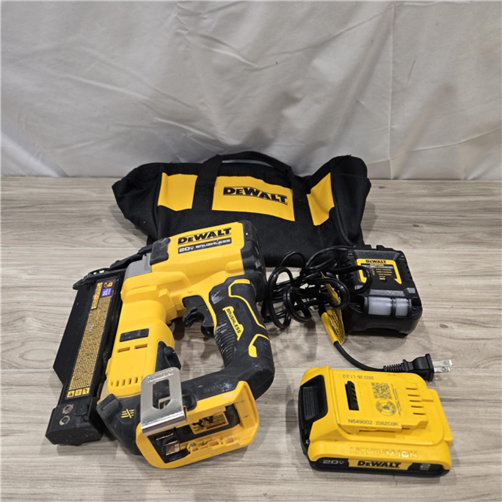 AS-IS DeWalt DCN623D1 20V MAX Atomic Compact Cordless Pin Nailer Kit