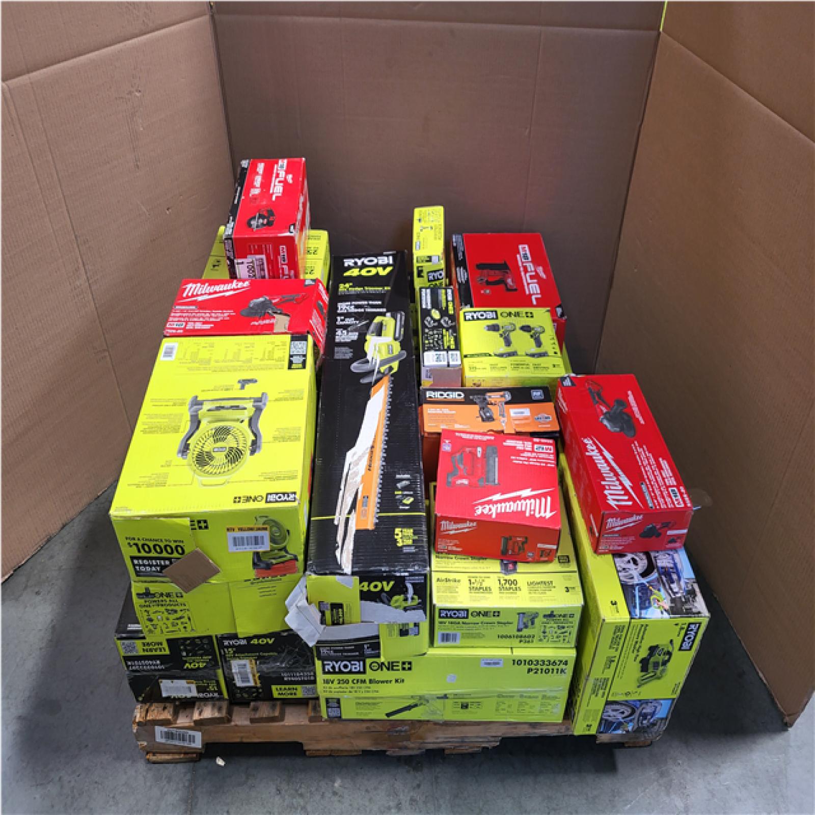 CALIFORNIA AS-IS TOOL PALLET