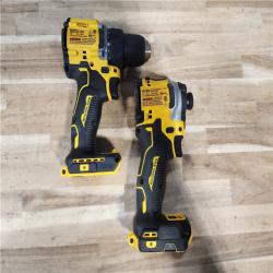HOUSTON LOCATION - AS-IS DEWALT 2 TOOL COMBO KIT W/ (2) BATTERY & CHARGER