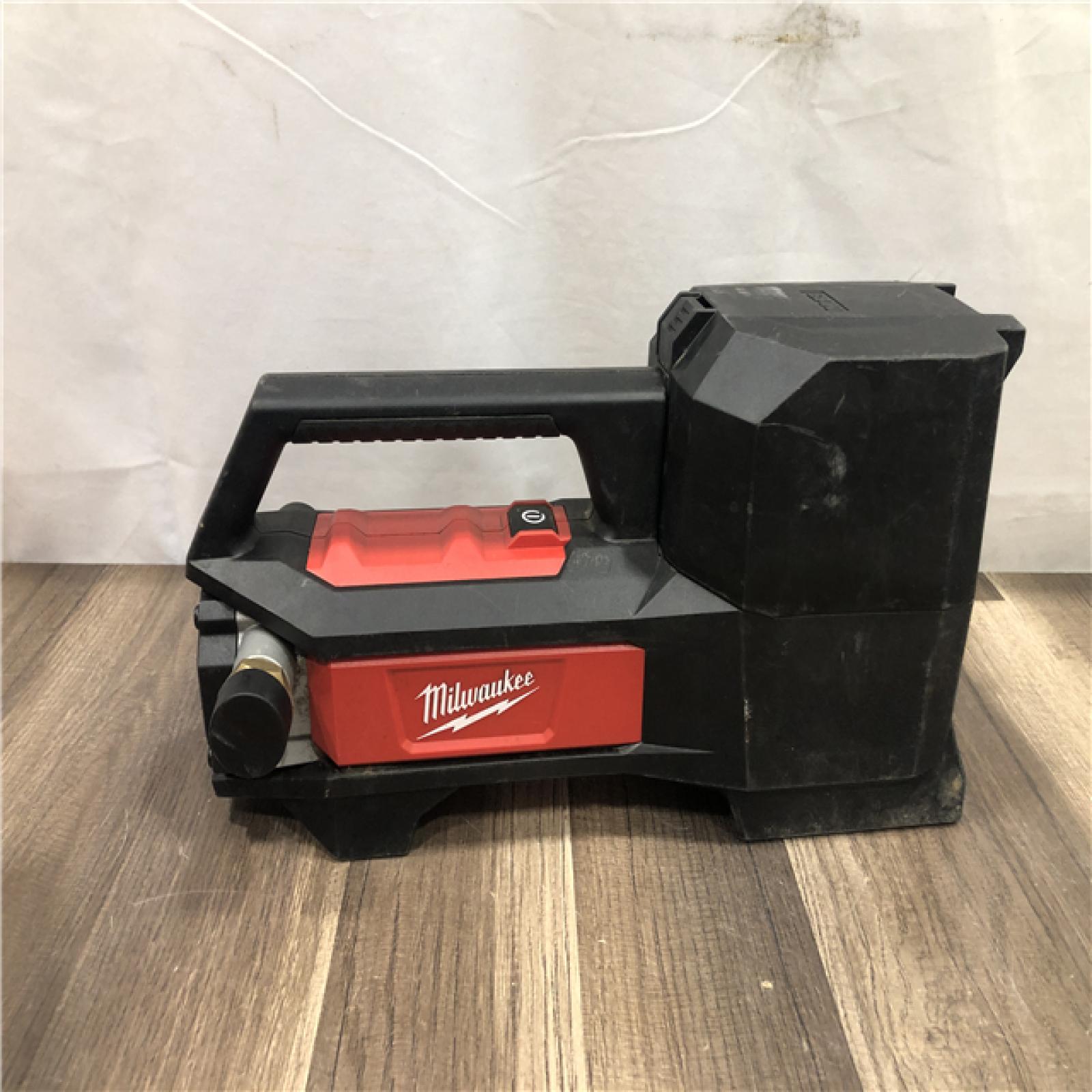 AS-IS Milwaukee 18-Volt 1/4 HP Lithium-Ion Cordless Transfer Pump (Tool Only)