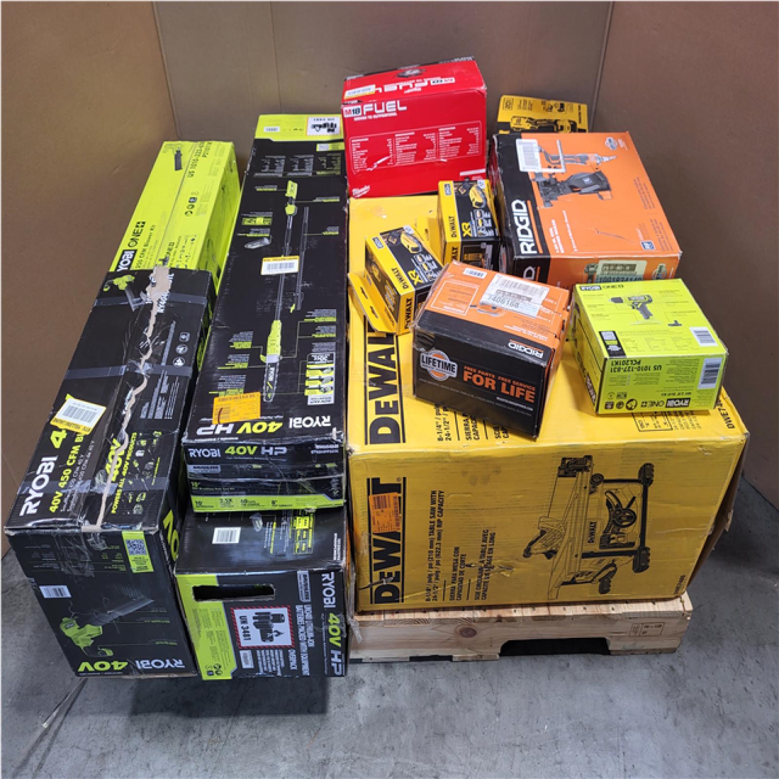 CALIFORNIA AS-IS TOOL PALLET