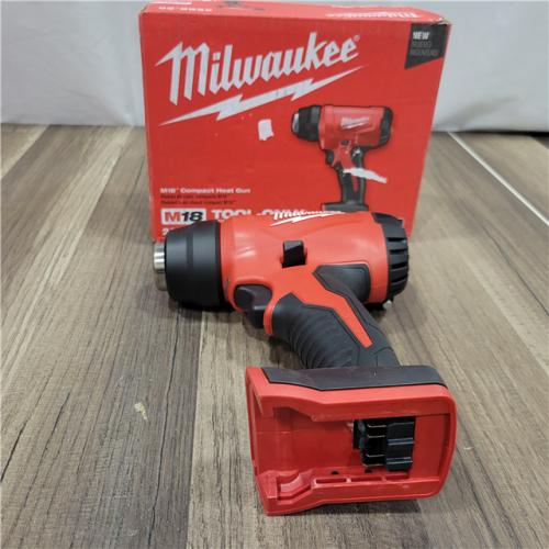 AS-IS Milwaukee M18 18-Volt Lithium-Ion Cordless Compact Heat Gun (Tool-Only)