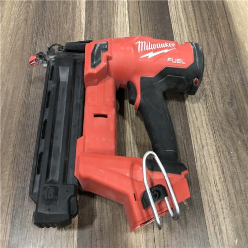 AS-IS Milwaukee FUEL 18-Volt Lithium-Ion Brushless Cordless Gen II 18-Gauge Brad Nailer (Tool-Only)