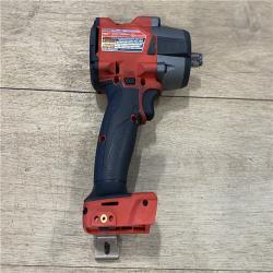 AS-IS Milwaukee M18 FUEL 18V Cordless Mid Torque 1/2 in. Impact Wrench W/ M12 FUEL 3/8 in. Ratchet & Battery/Charger Combo Kit